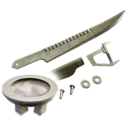 Diamodine Blade Parts icon - Tier 6 Components Misc Item in Dune: Awakening.