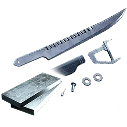Plasteel Composite Blade Parts icon - Tier 6 Components Misc Item in Dune: Awakening.