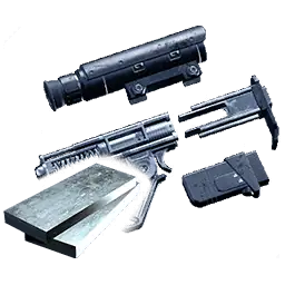 Plasteel Composite Gun Parts icon - Tier 6 Components Misc Item in Dune: Awakening.
