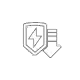 Shield Overcharge skill icon - Mentat Passive from the Mental Calculus skill tree in Dune: Awakening.