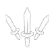 Dance of Blades skill icon - Swordmaster Technique from the The Blade skill tree in Dune: Awakening.